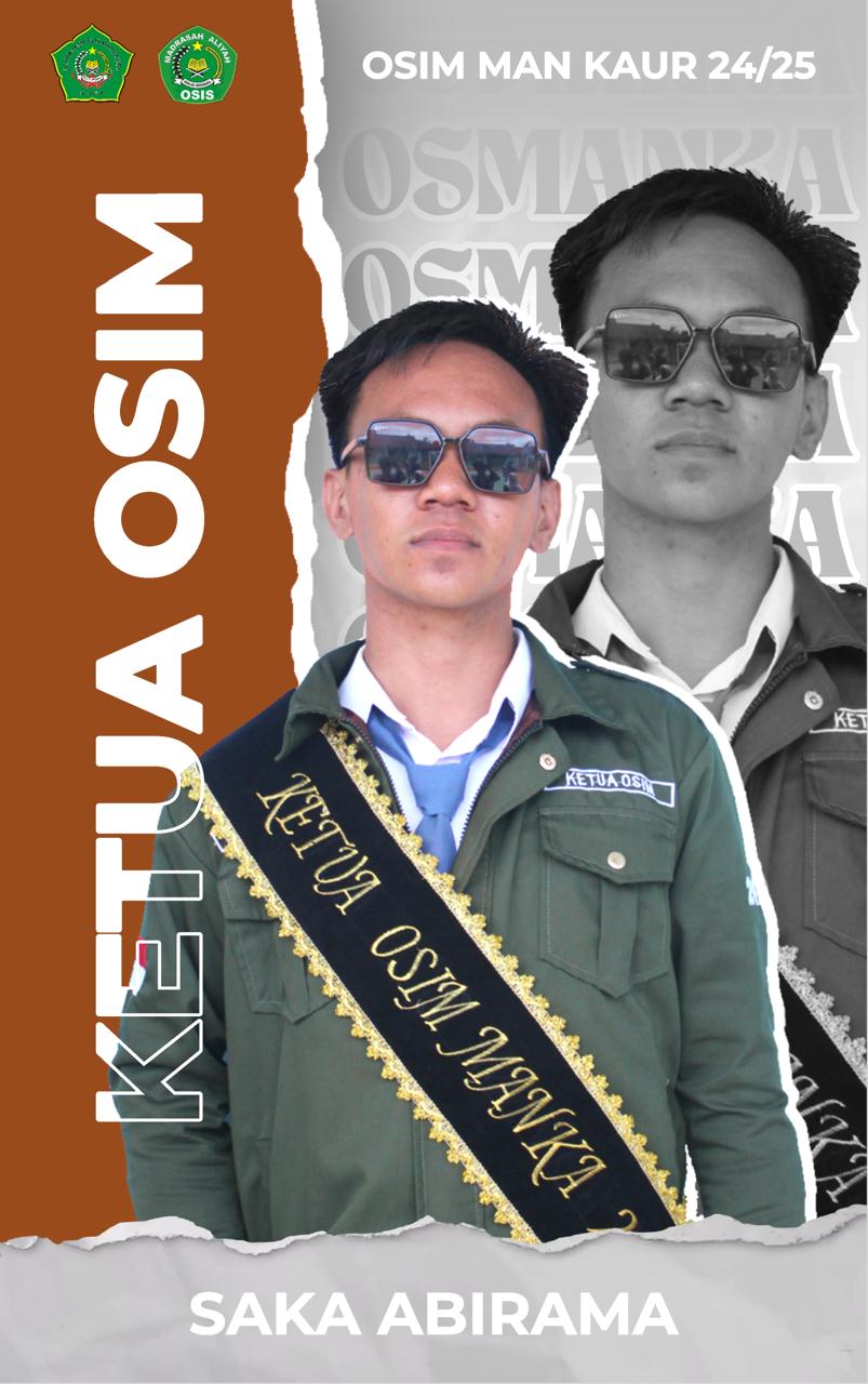 Foto Ketua OSIS MAN Kaur 2024/2025